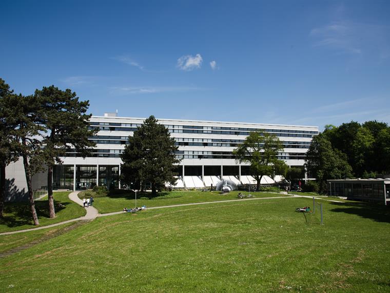 Campus Prittwitzstraße im Sommer