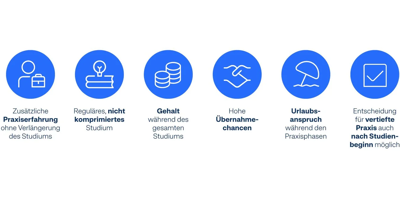 Vorteile des Studiums mit vertiefter Praxis für Studierende