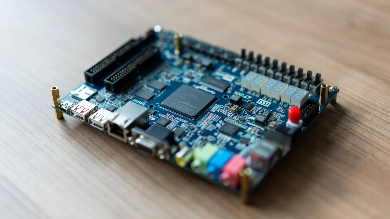 Bild eines Altera FPGA Boards