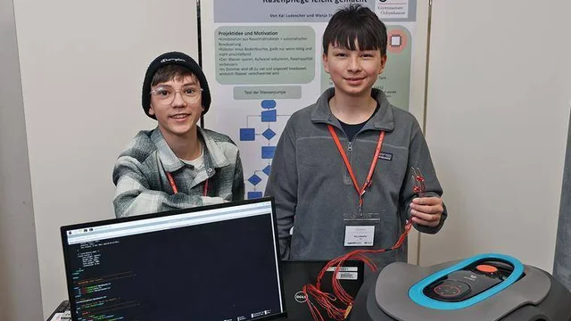 Projekt-Team „Rasenpflege leicht gemacht“