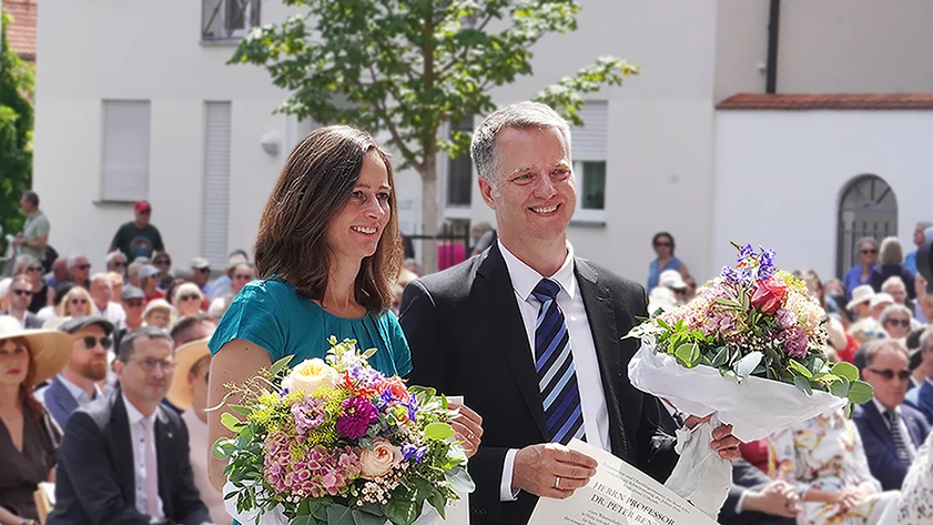 THU Professor Dr. Peter Renze and Professor Birgit Esser of the University of Ulm will receive the 2026 Ulm Science Prize