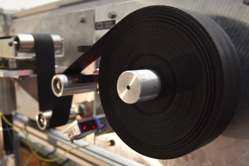 Rollband Maschine Versuch
