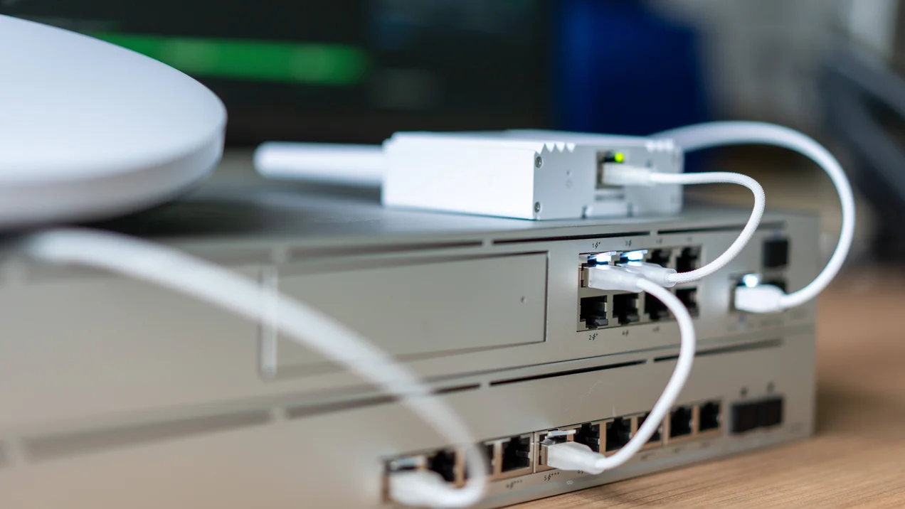 Bild von Netzwerk-Hardware
